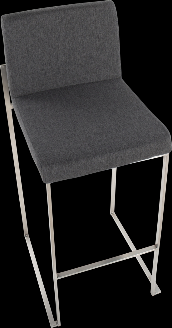 Avella Ann Charcoal Barstool, Set of 3 - Thumbnail - Image 10