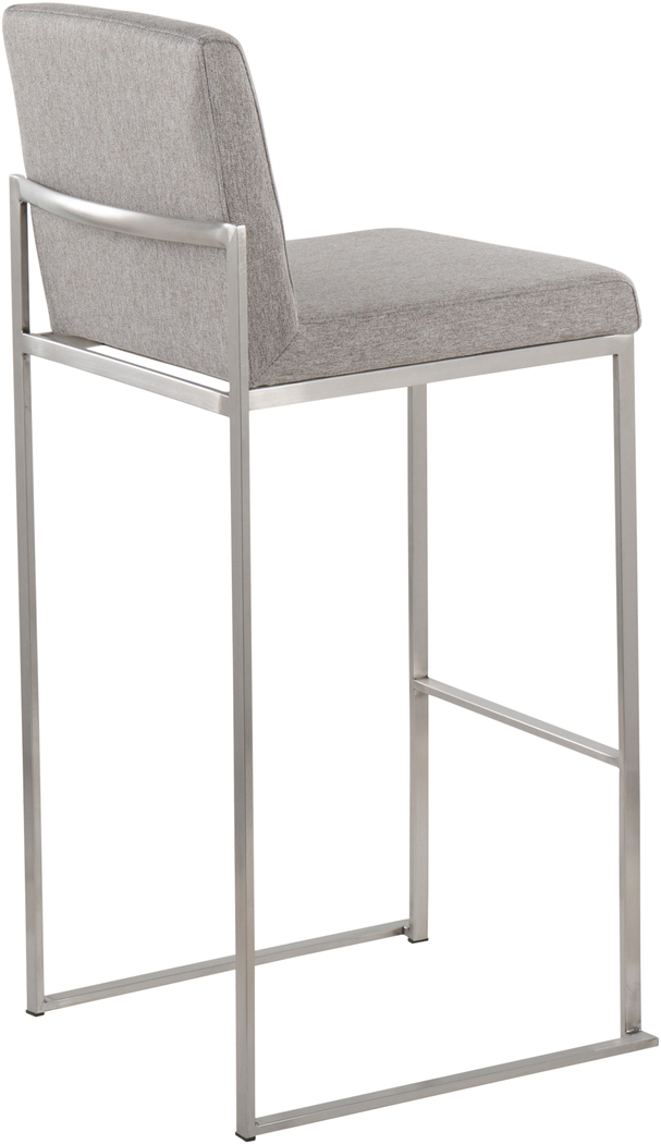 Avella Ann Gray Barstool, Set of 2 - Thumbnail - Image 6