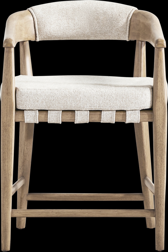 Avellino Sand Counter Height Dining Stool - Thumbnail - Image 3