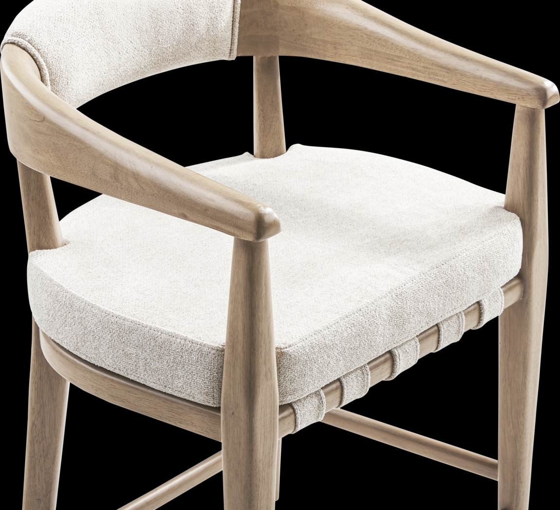 Avellino Sand Counter Height Dining Stool - Thumbnail - Image 4