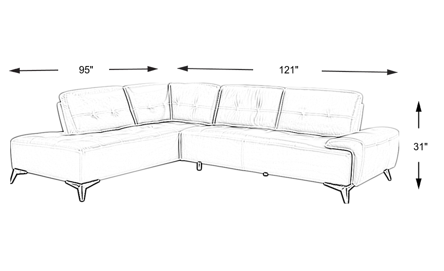 Dimension Image. Please refer to the Dimension Tab on this page for dimension details.