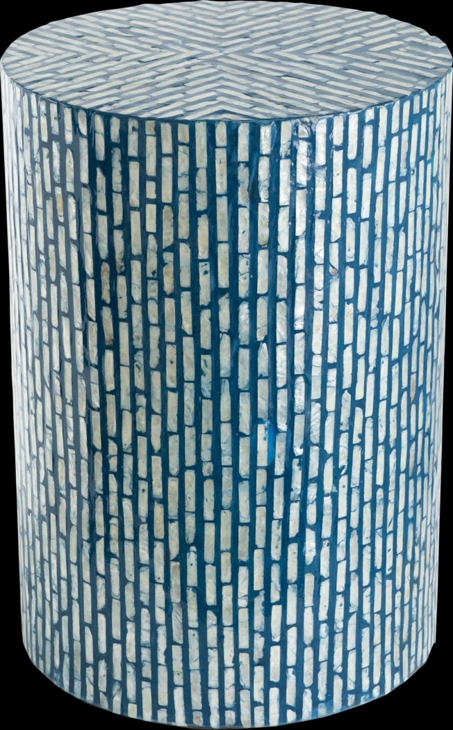 Avendia Blue Accent Stool - Thumbnail - Image 1