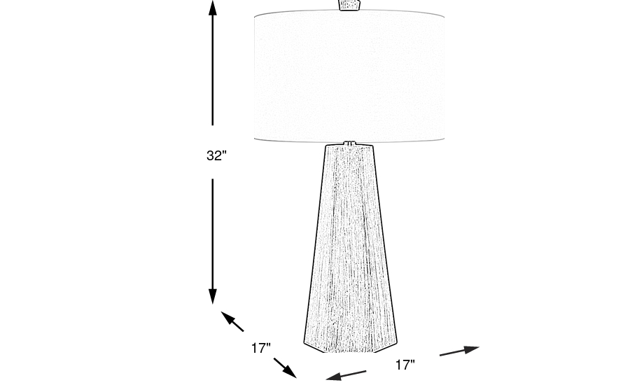 Dimension Image. Please refer to the Dimension Tab on this page for dimension details.