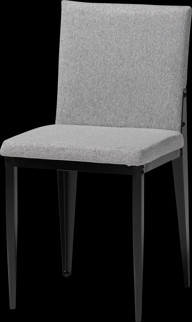 Aveniel Gray Dining Chair, Set of 4 - Thumbnail - Image 4