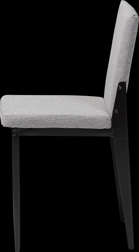 Aveniel Gray Dining Chair, Set of 4 - Thumbnail - Image 6