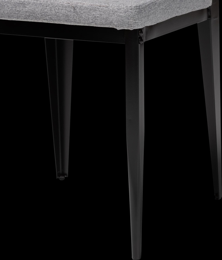 Aveniel Gray Dining Chair, Set of 4 - Thumbnail - Image 9