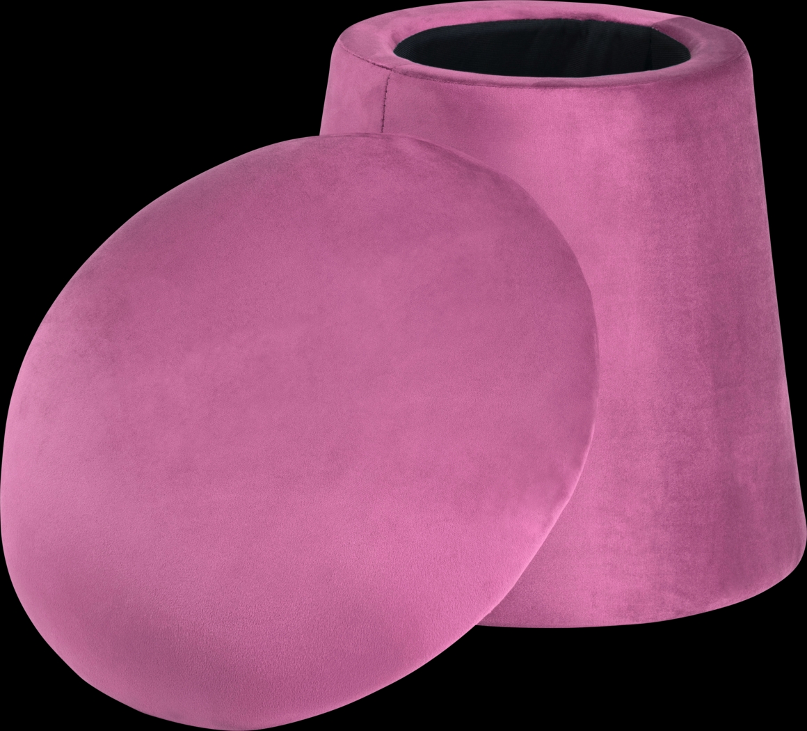 Aventurine Pink Storage Ottoman - Thumbnail - Image 3