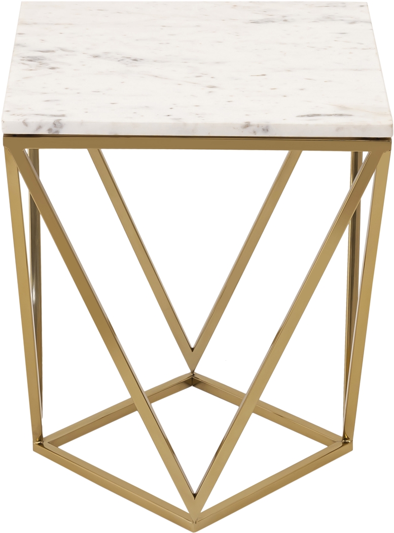 Idellan White End Table - Thumbnail - Image 3