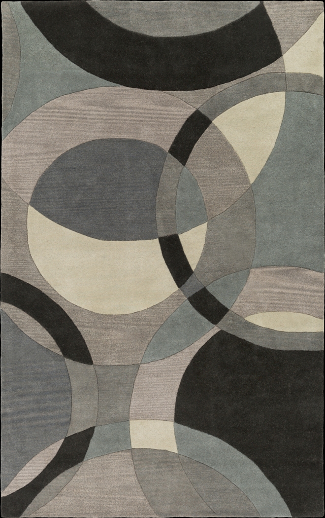 Avere Black 6' x 9' Rug - Thumbnail - Image 1