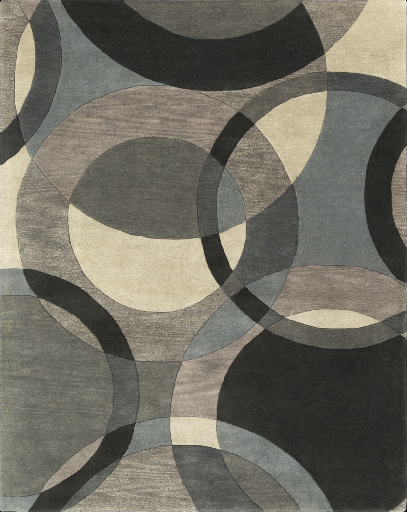 Avere Black 7'6 x 9'6 Rug - Thumbnail - Image 1