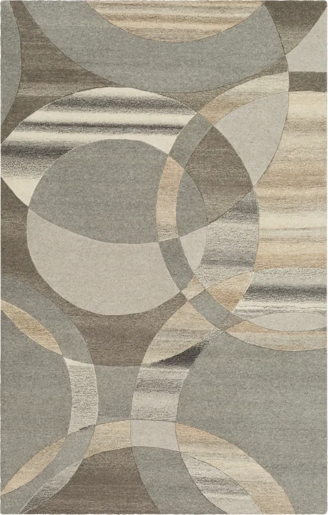 Avere Taupe 6' x 9' Rug - Thumbnail - Image 1