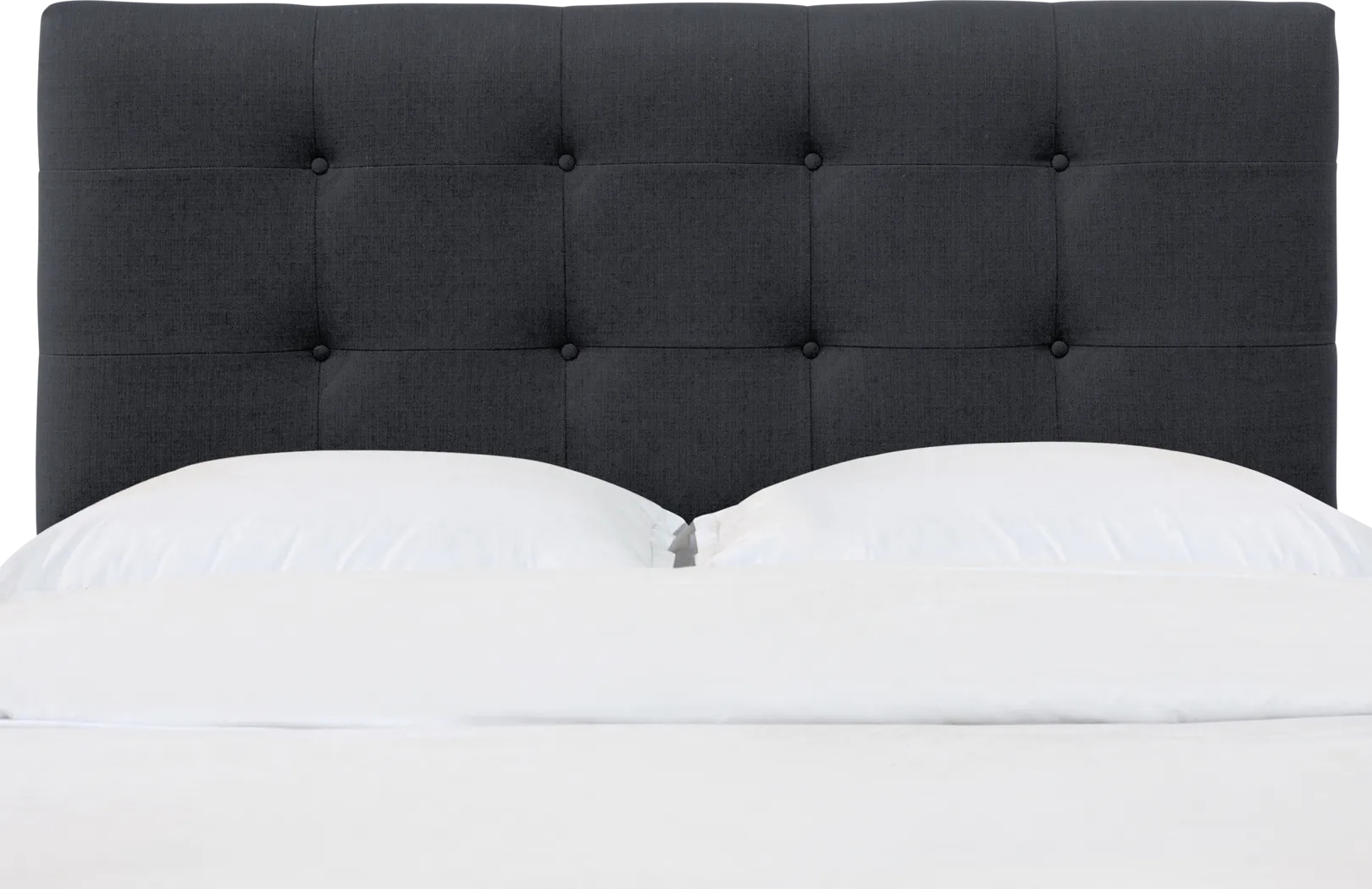 Averett Blue King Upholstered Headboard - Thumbnail - Image 2