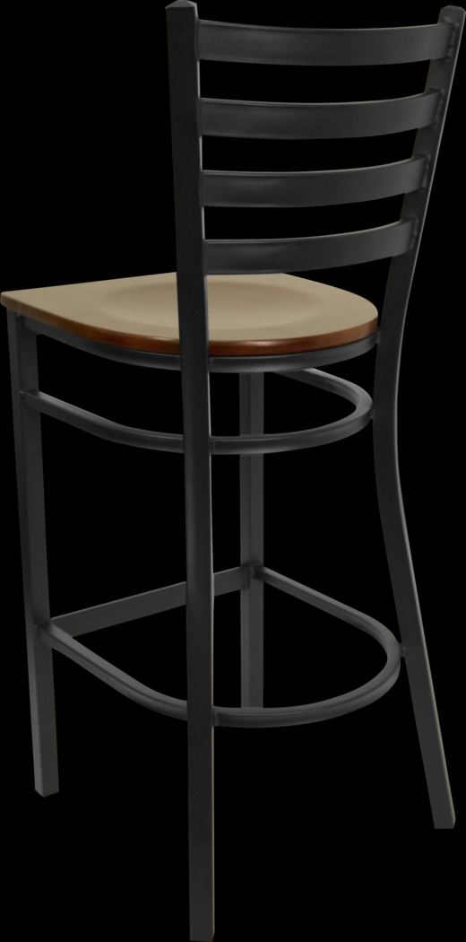 Averil Mahogany Barstool - Thumbnail - Image 4