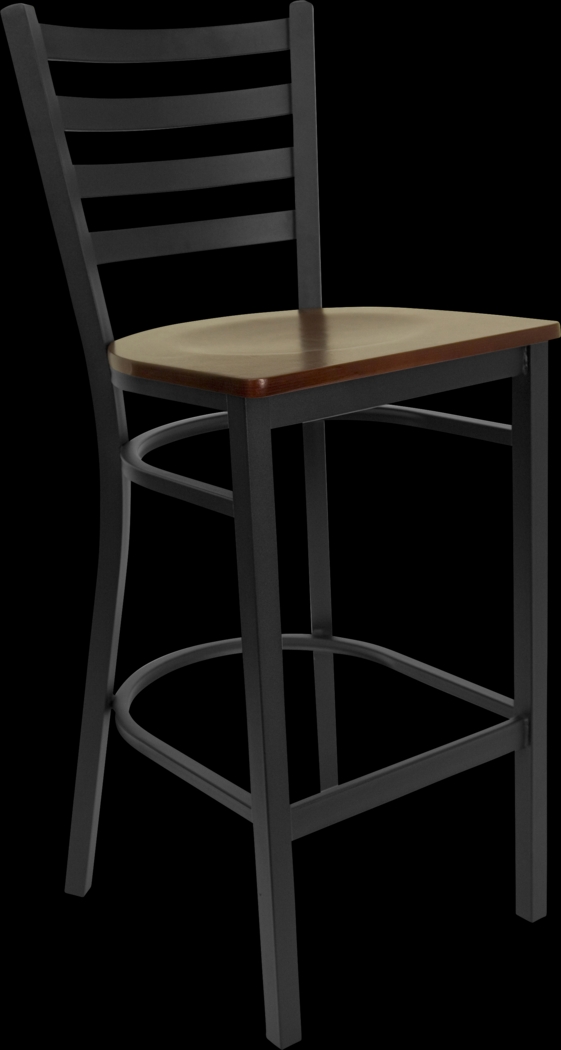 Averil Mahogany Barstool - Thumbnail - Image 1