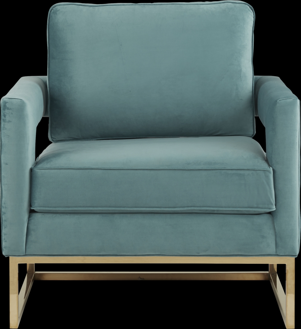 Avery Blue Chair - Thumbnail - Image 3