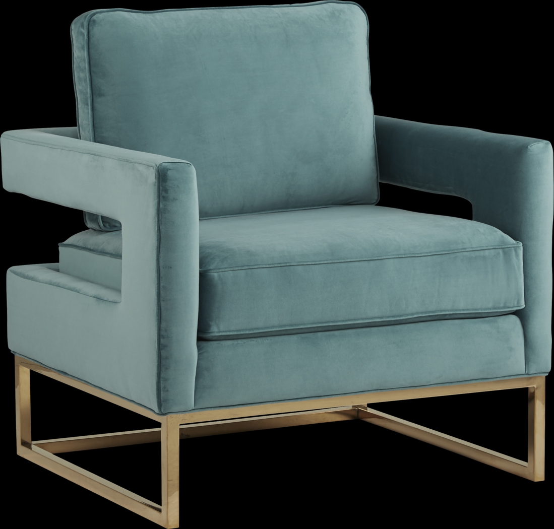 Avery Blue Chair - Thumbnail - Image 1