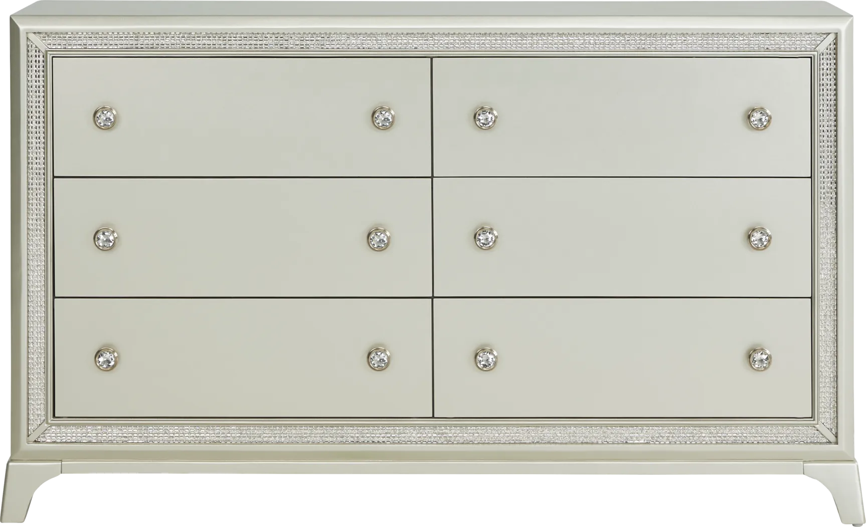 Avery Silver 7 Pc Queen Bedroom - Thumbnail - Image 8