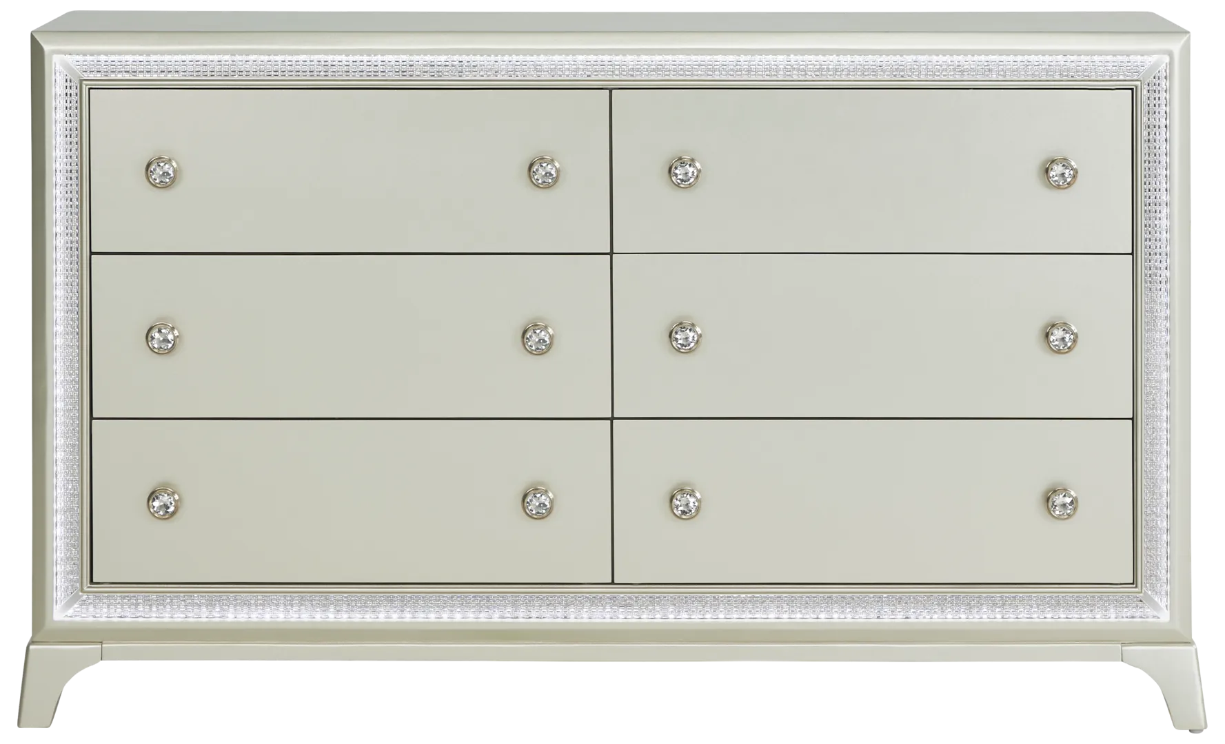 silver dresser