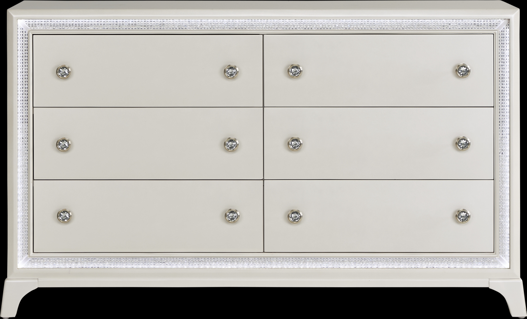 Avery White 7 Pc Queen Bedroom - Thumbnail - Image 7