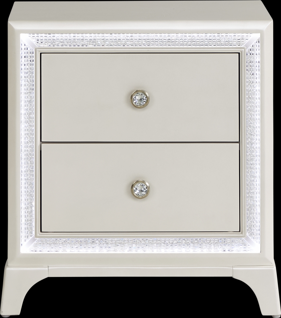 Avery White 5 Pc Queen Bedroom - Thumbnail - Image 9