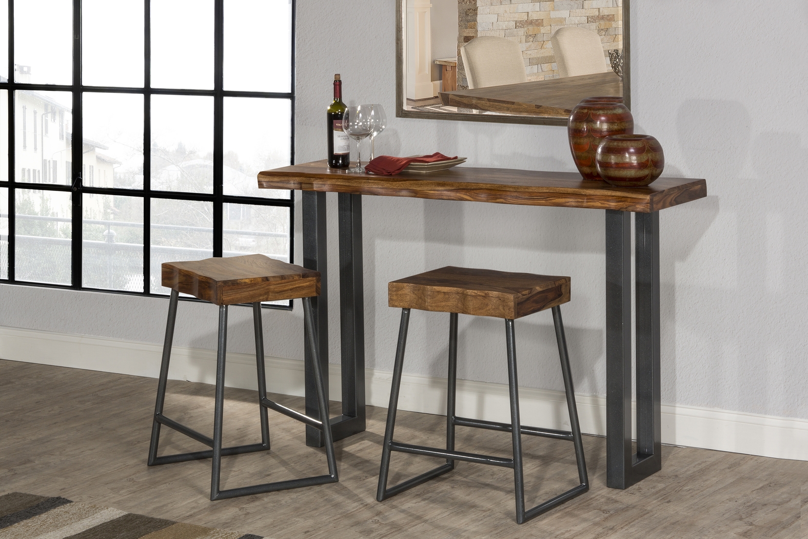 Aviemore Brown 3 pc. Sofa Table Set - Thumbnail - Image 2