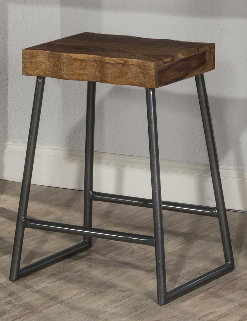 Aviemore Brown Counter Height Stool - Thumbnail - Image 2
