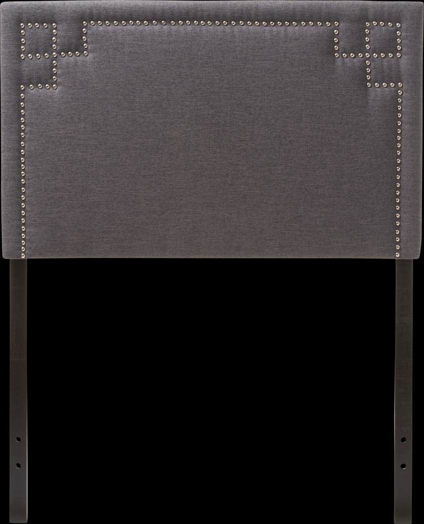 Avignona Dark Gray Twin Headboard - Thumbnail - Image 1