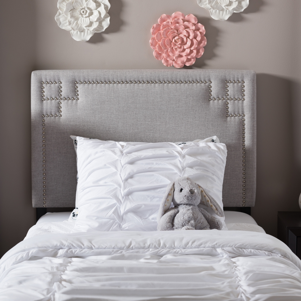 Avignona Gray Twin Headboard - Thumbnail - Image 2