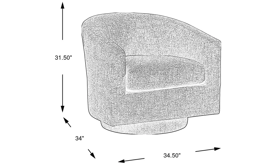 Dimension Image. Please refer to the Dimension Tab on this page for dimension details.