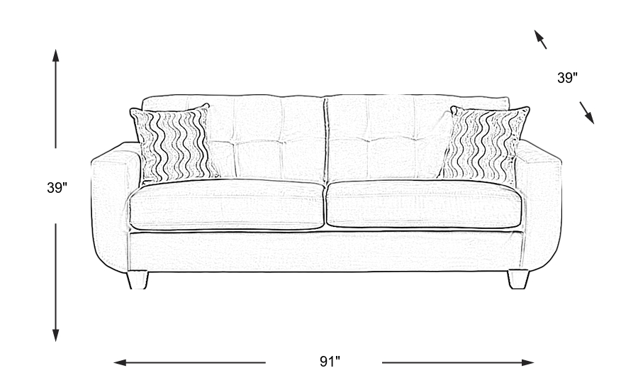 Dimension Image. Please refer to the Dimension Tab on this page for dimension details.