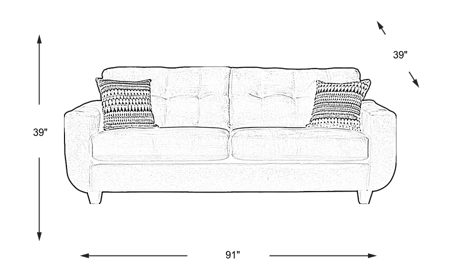Dimension Image. Please refer to the Dimension Tab on this page for dimension details.