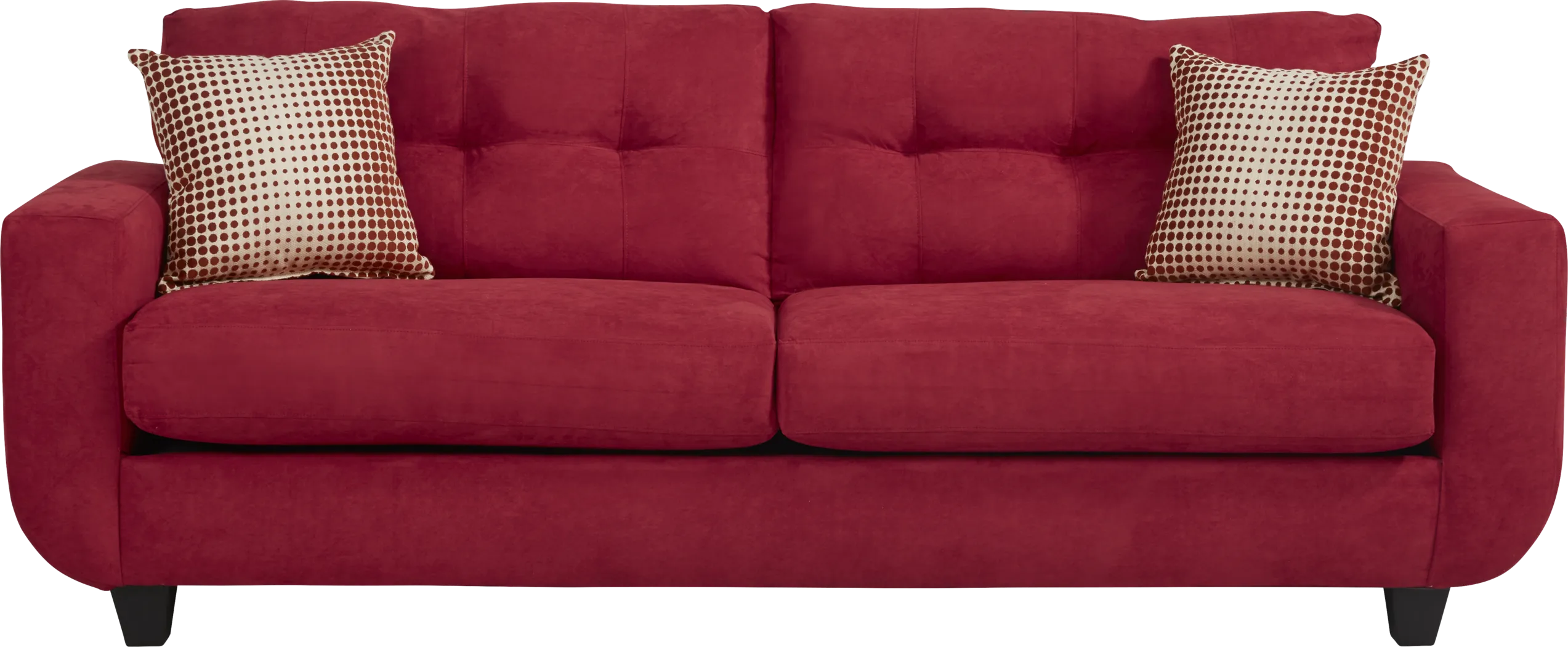 Avila Loft Red Sofa - Thumbnail - Image 1