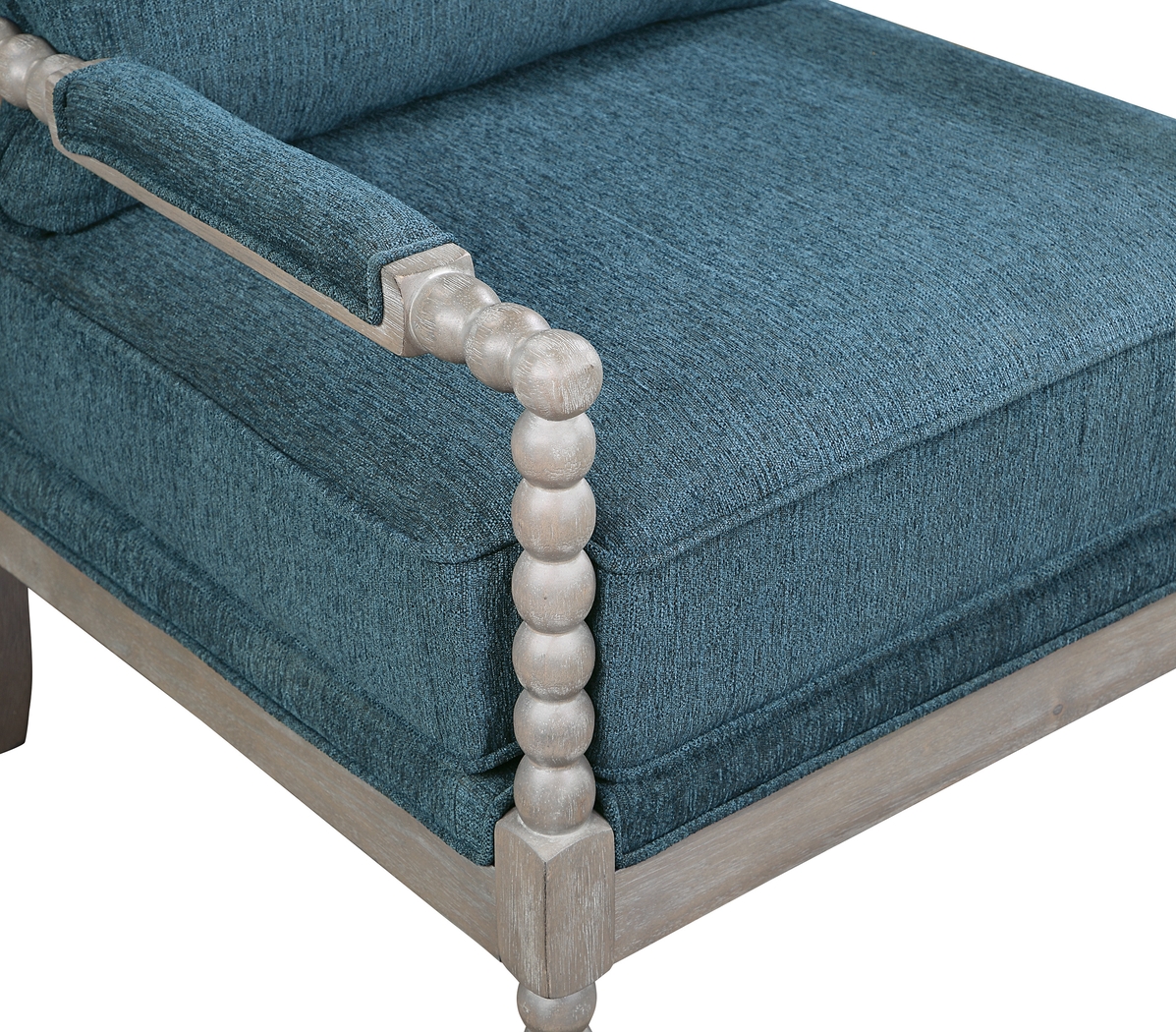 Avinelle Blue Accent Chair - Thumbnail - Image 7