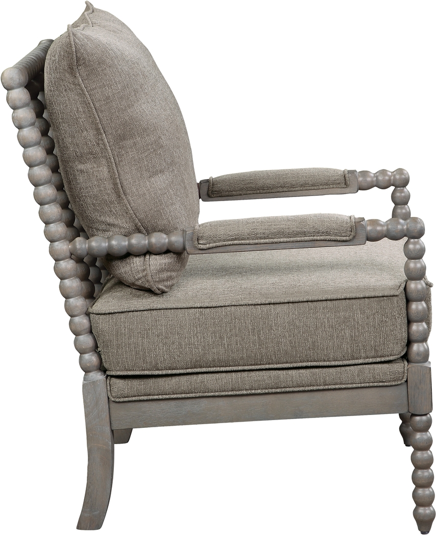 Avinelle Gray Accent Chair - Thumbnail - Image 5