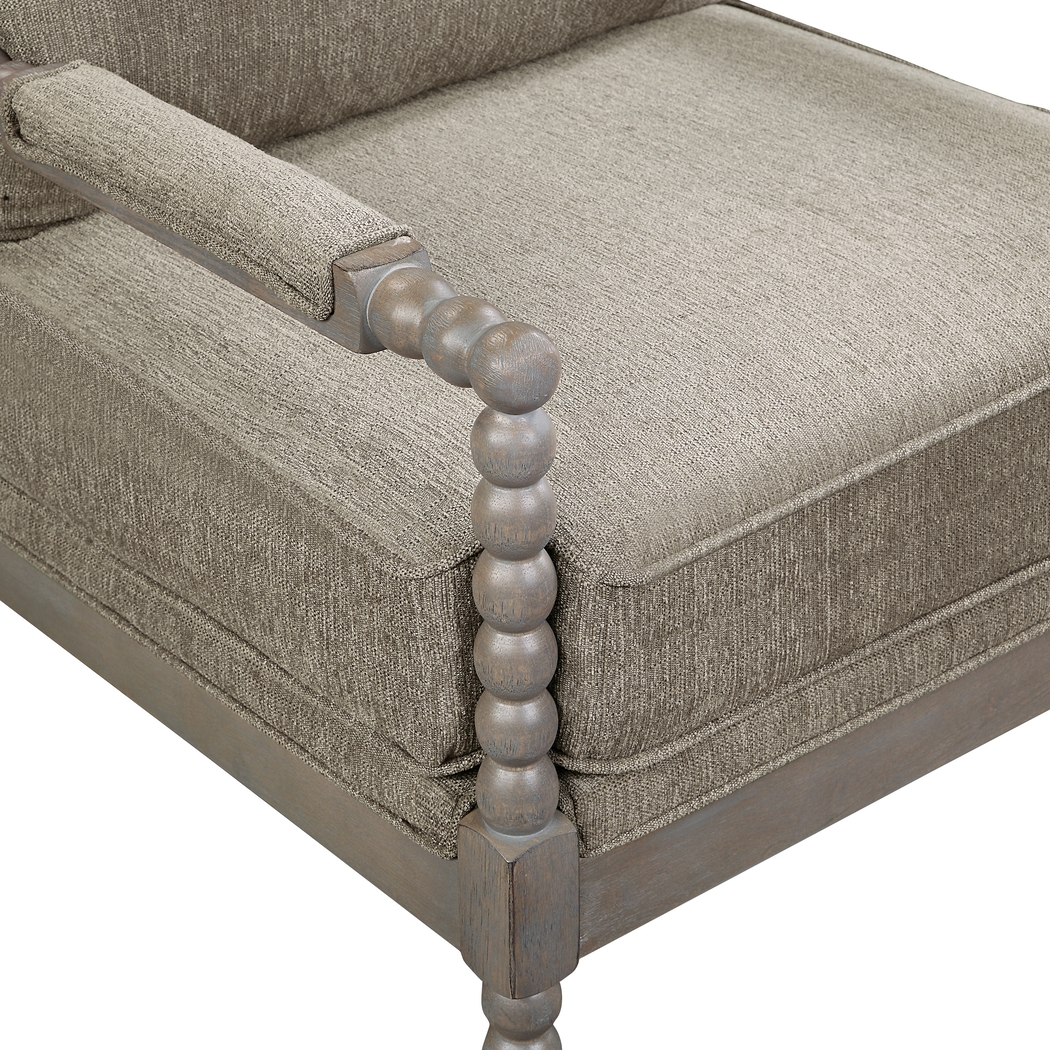 Avinelle Gray Accent Chair - Thumbnail - Image 7