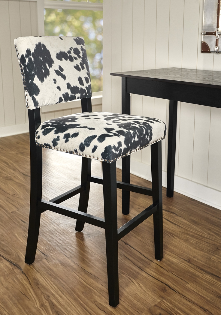 Avington Black Barstool - Thumbnail - Image 2