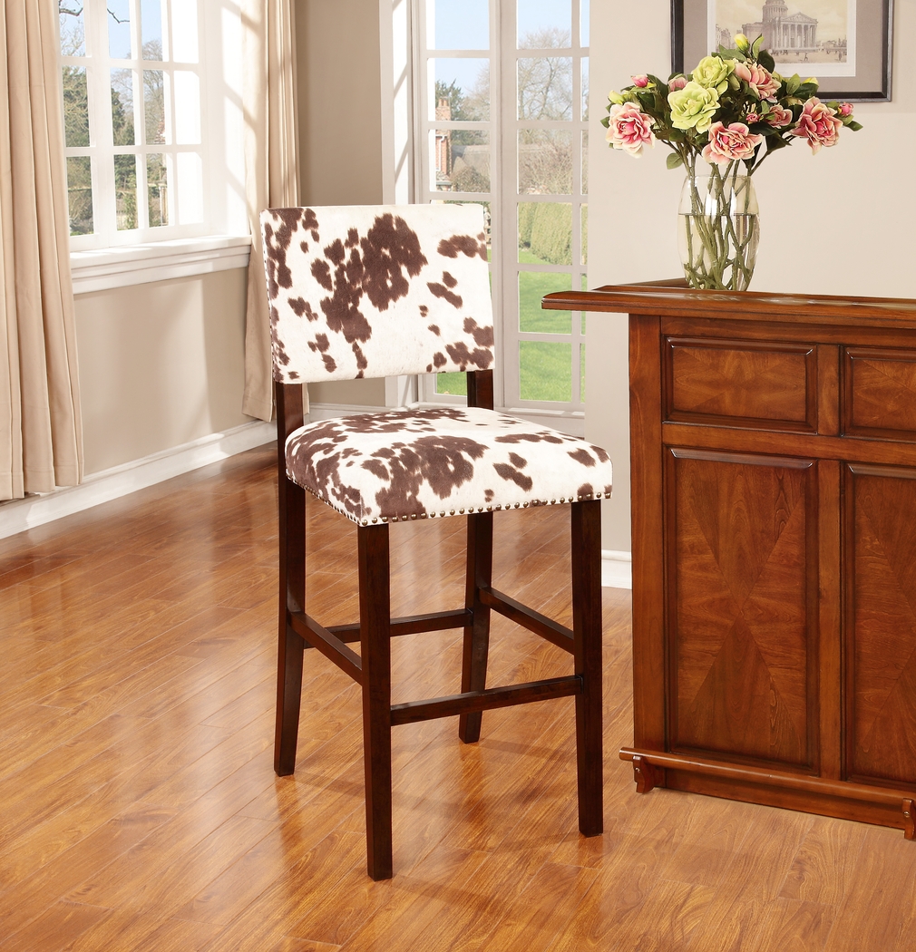 Avington Brown Barstool - Thumbnail - Image 2