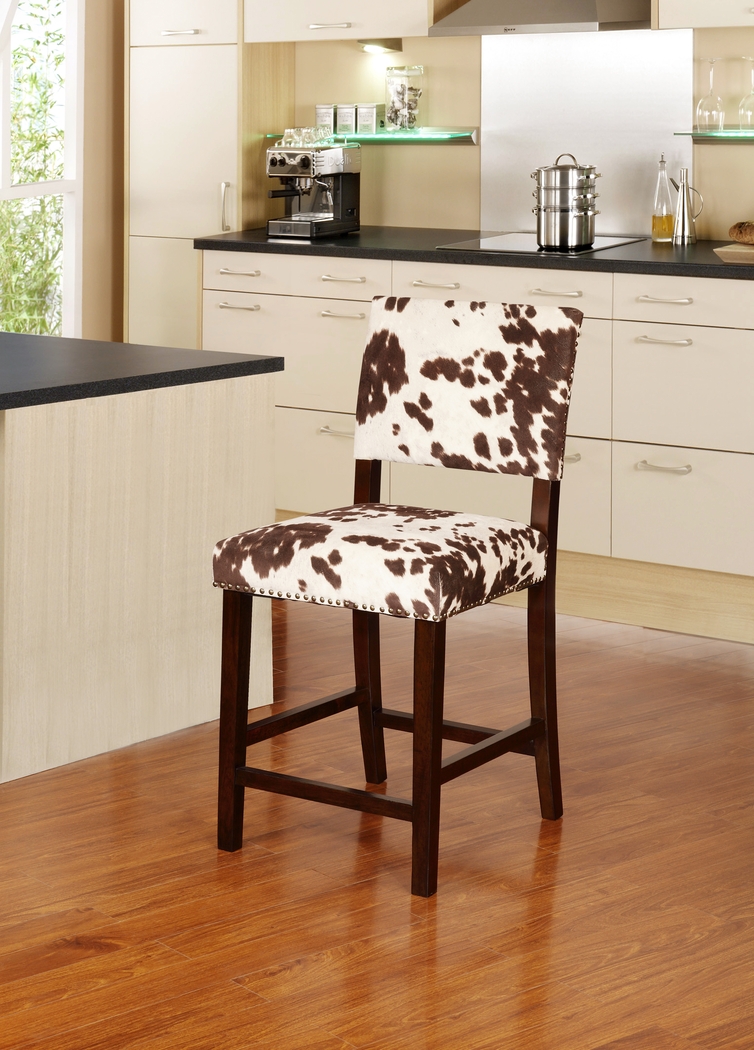 Avington Brown Counter Height Stool - Thumbnail - Image 2