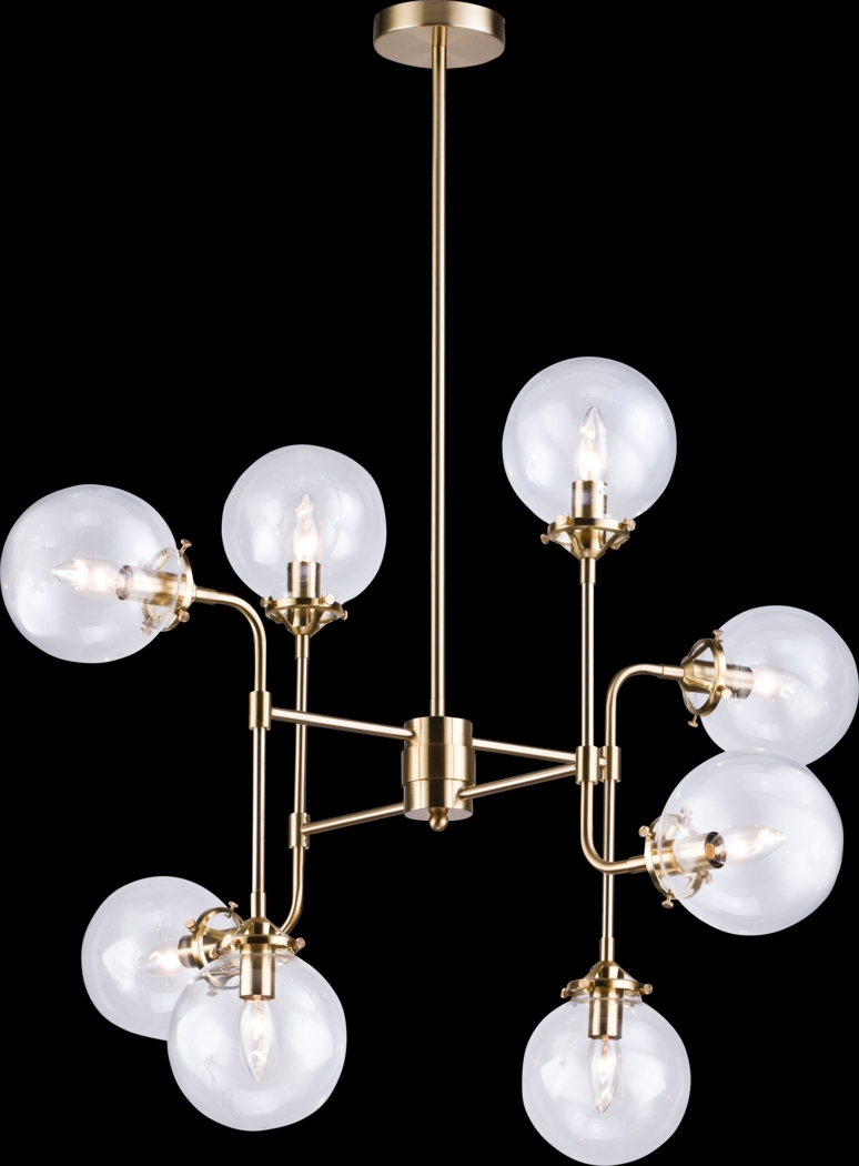 Avion Circle Glass Chandelier - Thumbnail - Image 1