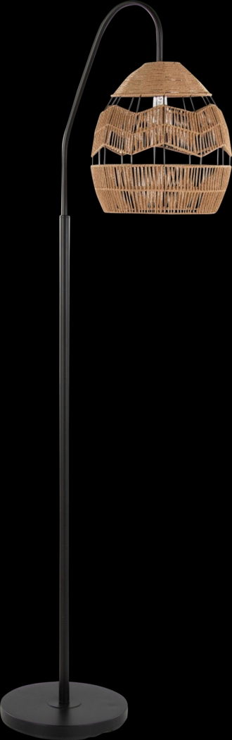 Avis View Brown Floor Lamp - Thumbnail - Image 1