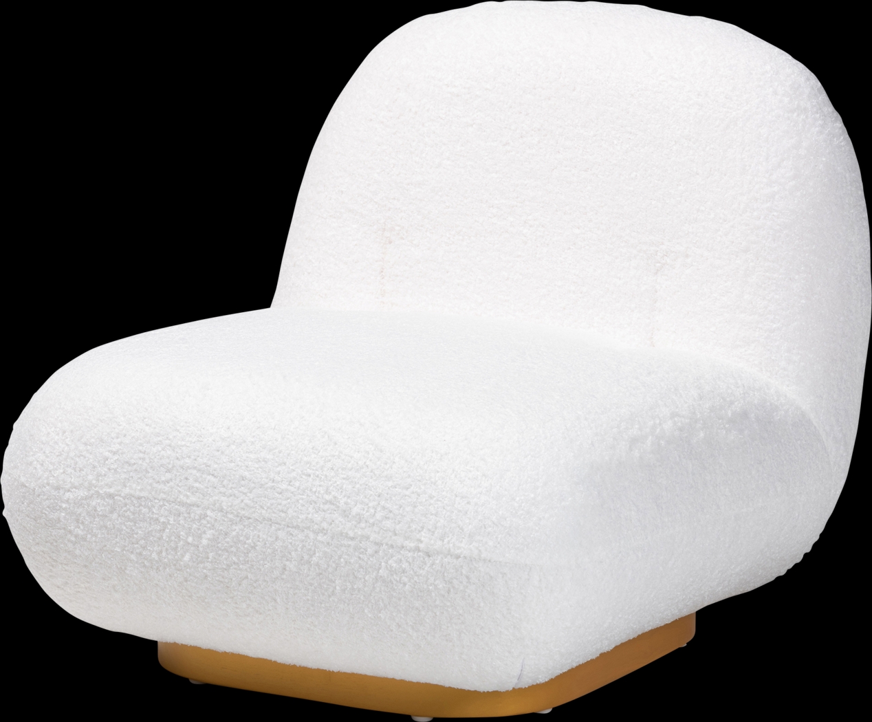 Avisan White Accent Chair - Thumbnail - Image 1