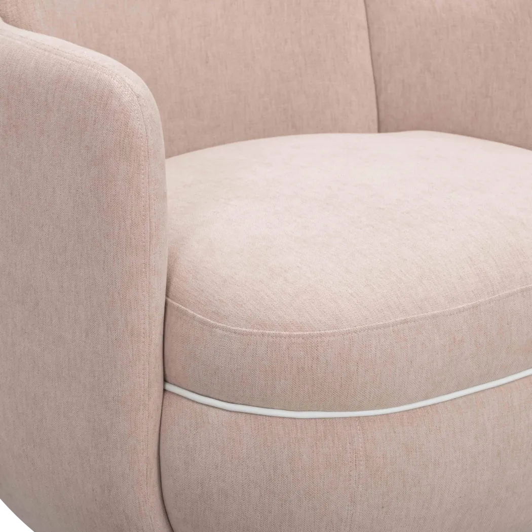 Avishan Pink Swivel Accent Chair - Thumbnail - Image 6