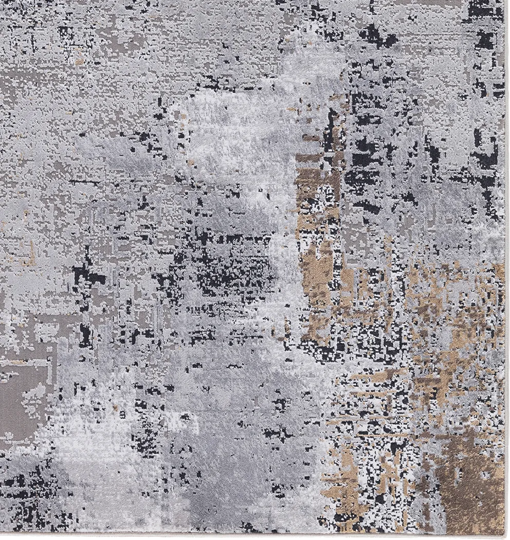 Avizon Gray 10'3 x 14' Rug - Thumbnail - Image 3