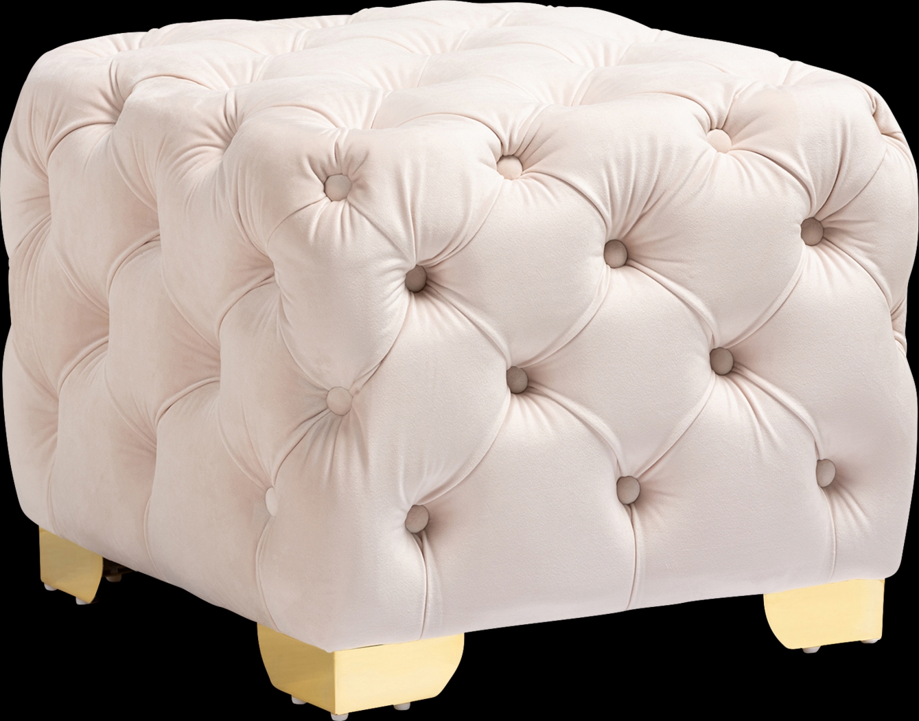 Avocet Beige Ottoman - Thumbnail - Image 1