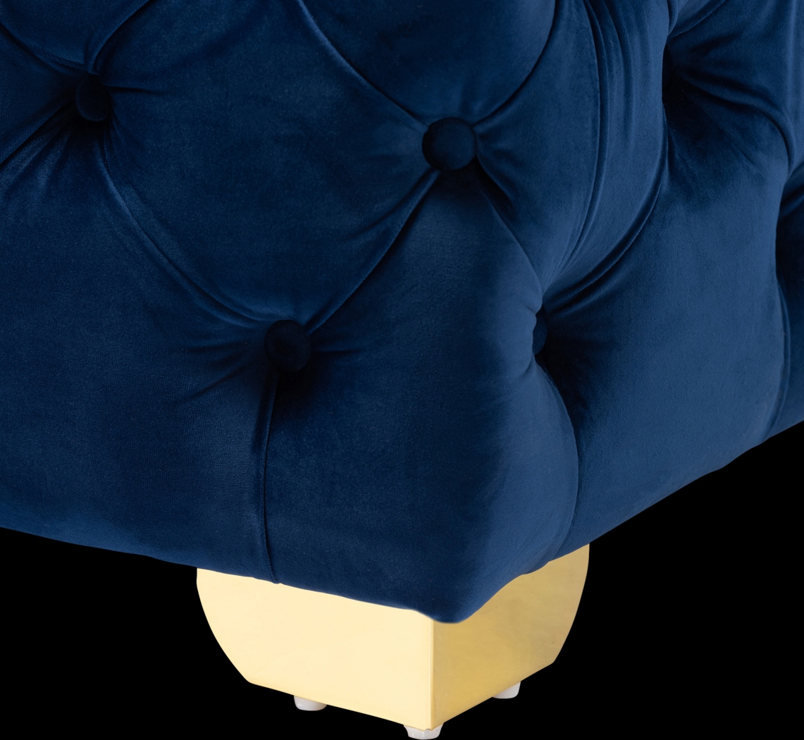 Avocet Blue Ottoman - Thumbnail - Image 5