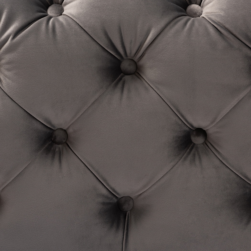 Avocet Gray Ottoman - Thumbnail - Image 4