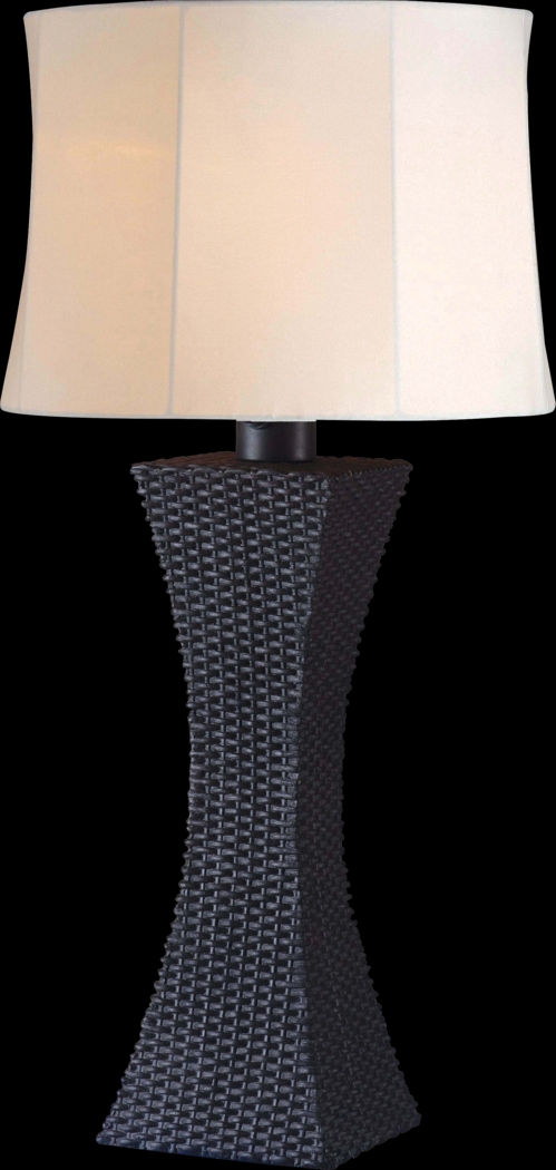 Avon Island  Black Outdoor Table Lamp - Thumbnail - Image 1