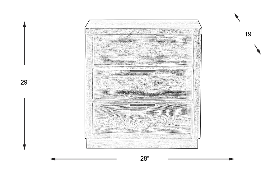 Dimension Image. Please refer to the Dimension Tab on this page for dimension details.