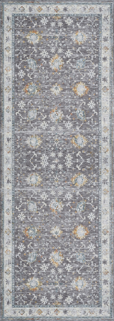 Avonney Gray 2'6 x 8' Runner Rug - Thumbnail - Image 1