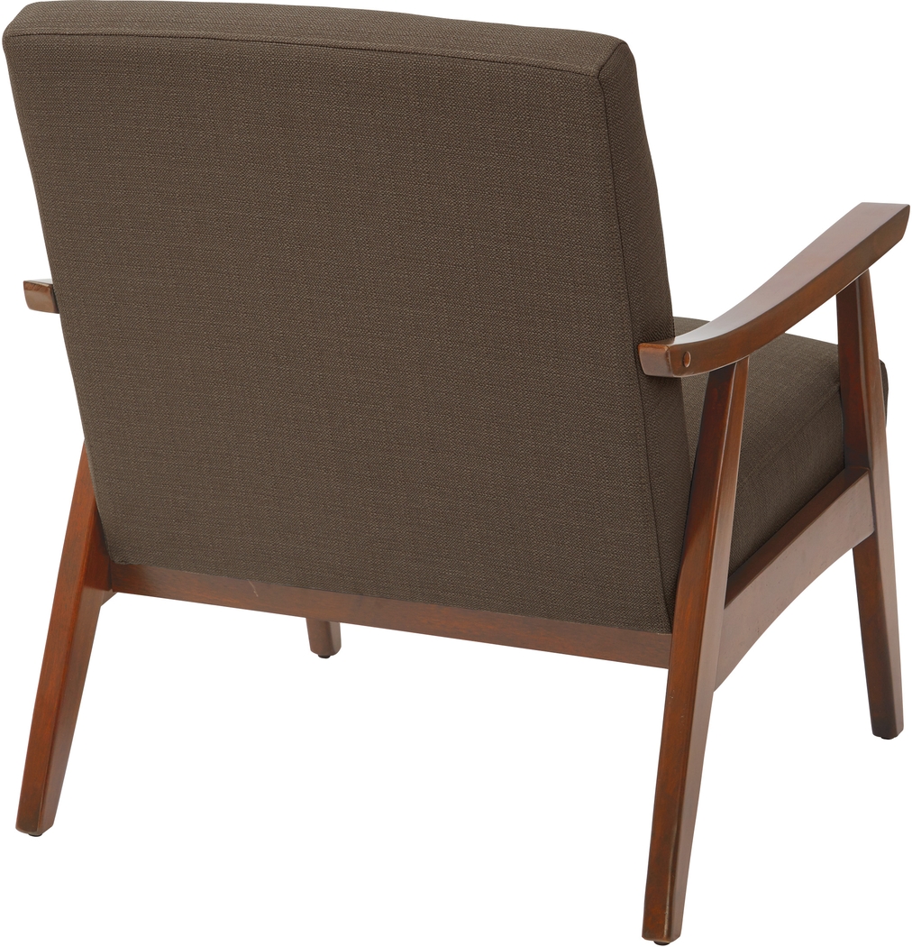 Avott Brown Accent Chair - Thumbnail - Image 3
